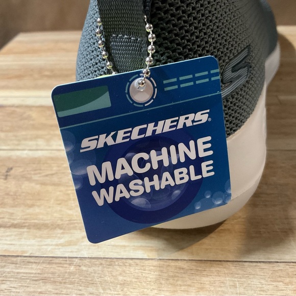 New! Men’s Skechers Go Walk Max Modulating Shoes Sneakers Grey 11.5 Slip On - Picture 10 of 12